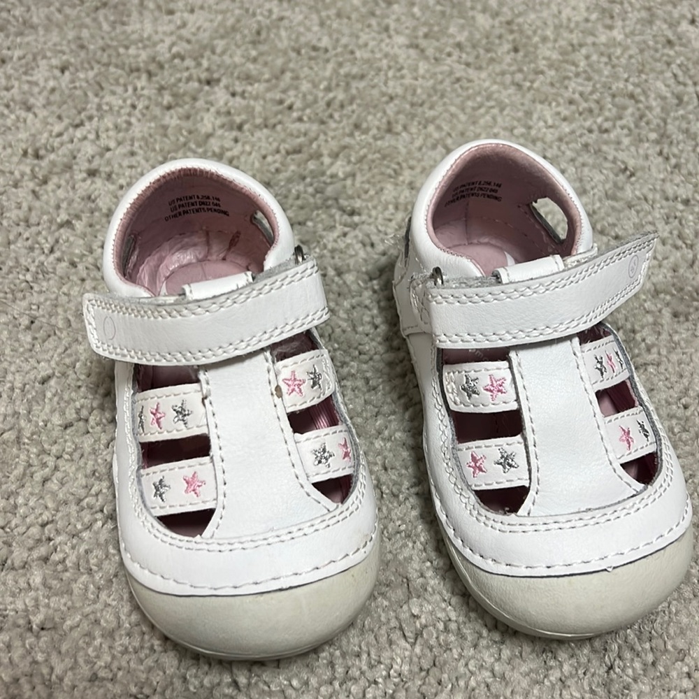 Stride ride leather sandal